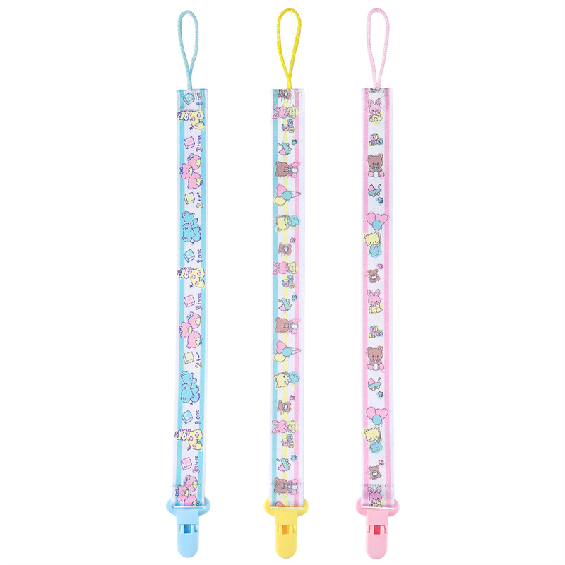 Baby Cuties 3 Paci Clips Set