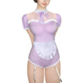 Maid Suit Onesie Purple
