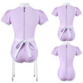 Maid Suit Onesie Purple