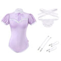 Maid Suit Onesie Purple