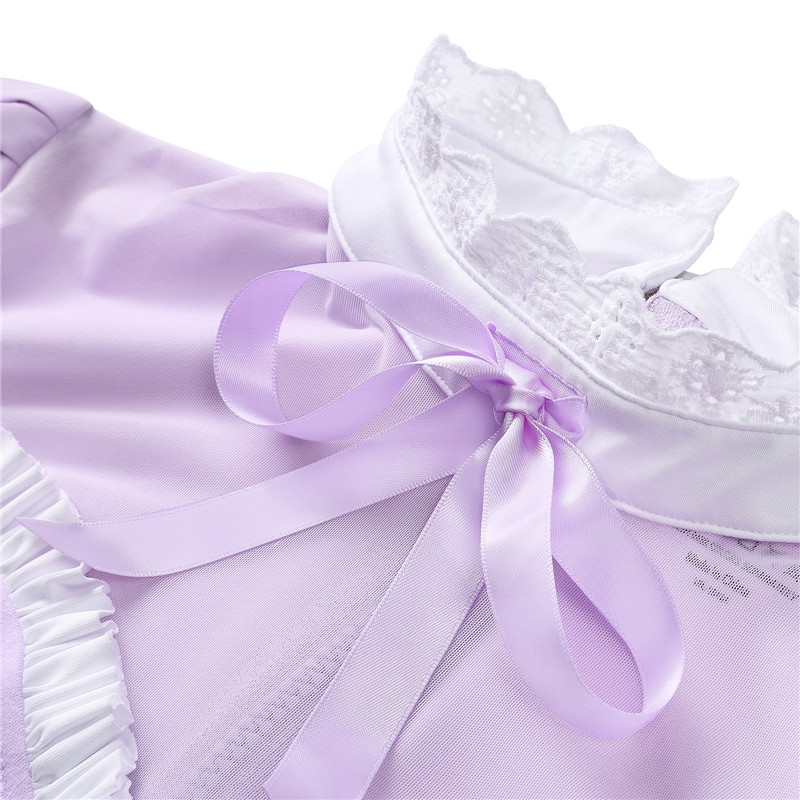 Maid Suit Onesie Purple