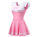 Baby CheerLeader Bodysuit Skirt Set