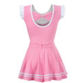 Baby CheerLeader Bodysuit Skirt Set