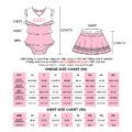 Baby CheerLeader Bodysuit Skirt Set