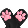 3D Paw Pad Lace Ruffle Frilly Ankle Socks