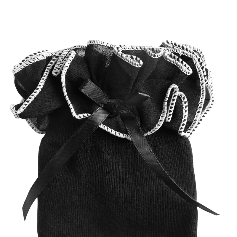 3D Paw Pad Lace Ruffle Frilly Ankle Socks