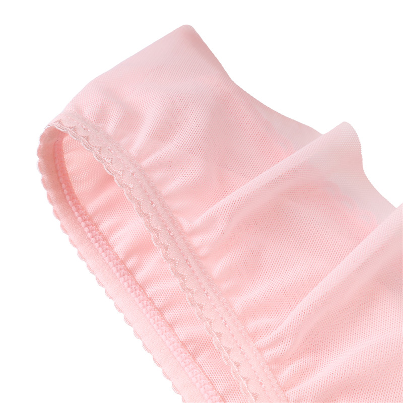 I&apos;m Baby Mesh Tutu Thong Bralette Set