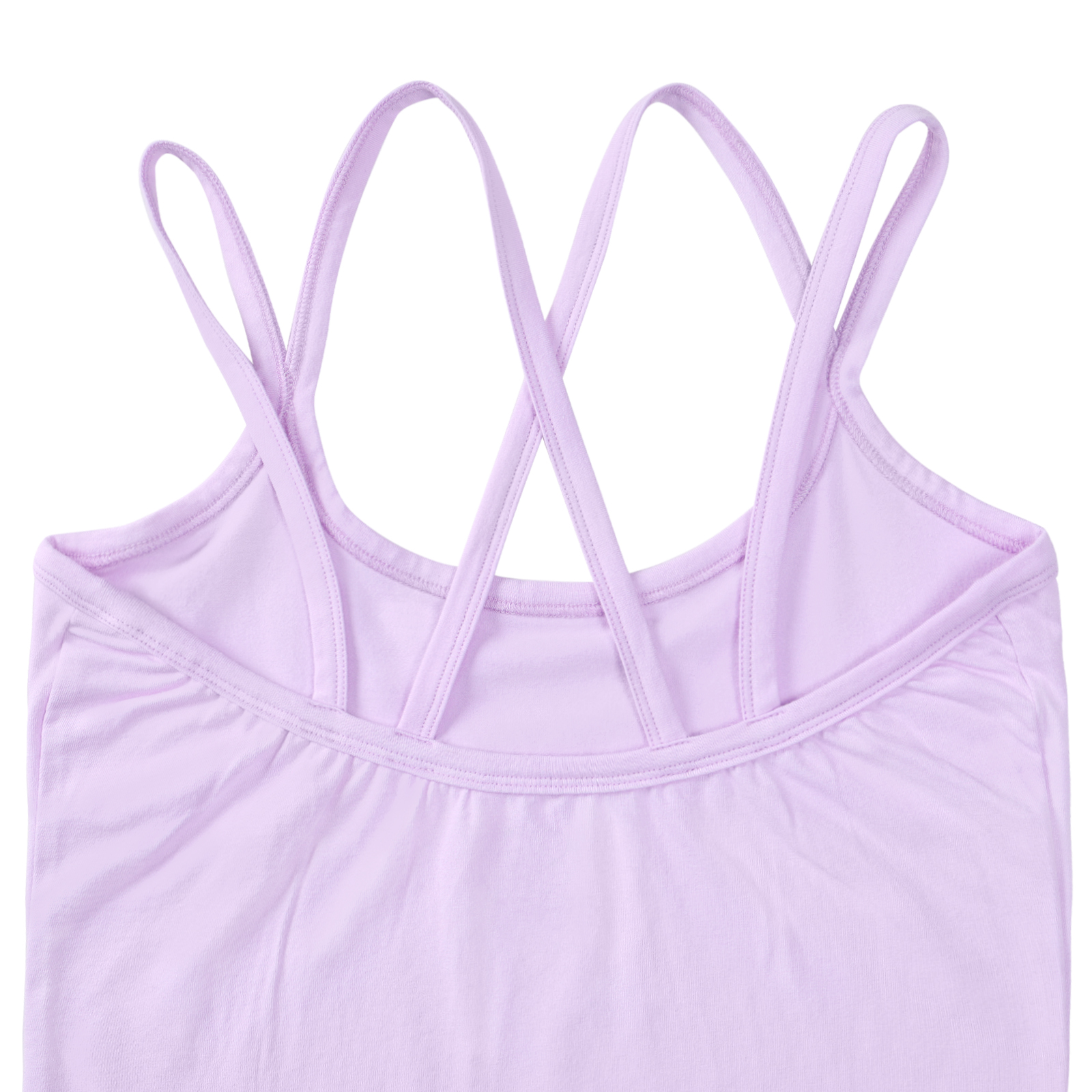 Purple Strappy Camisole Bodysuit
