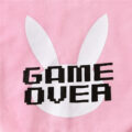 Bunnywatch Cosplay Cropped Hoodie Sweater Pink