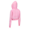 Bunnywatch Cosplay Cropped Hoodie Sweater Pink