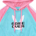 Bunnywatch Cosplay Cropped Hoodie Sweater Blue