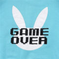 Bunnywatch Cosplay Cropped Hoodie Sweater Blue