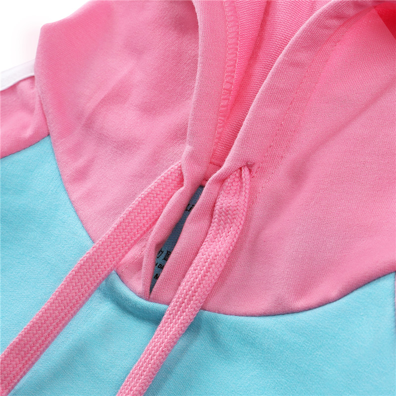 Bunnywatch Cosplay Cropped Hoodie Sweater Blue