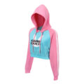 Bunnywatch Cosplay Cropped Hoodie Sweater Blue