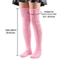 Cable Knitted Kneehigh Socks