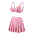 Usagi Sporty Bralette Skirt Set