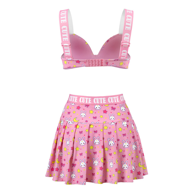 Usagi Sporty Bralette Skirt Set