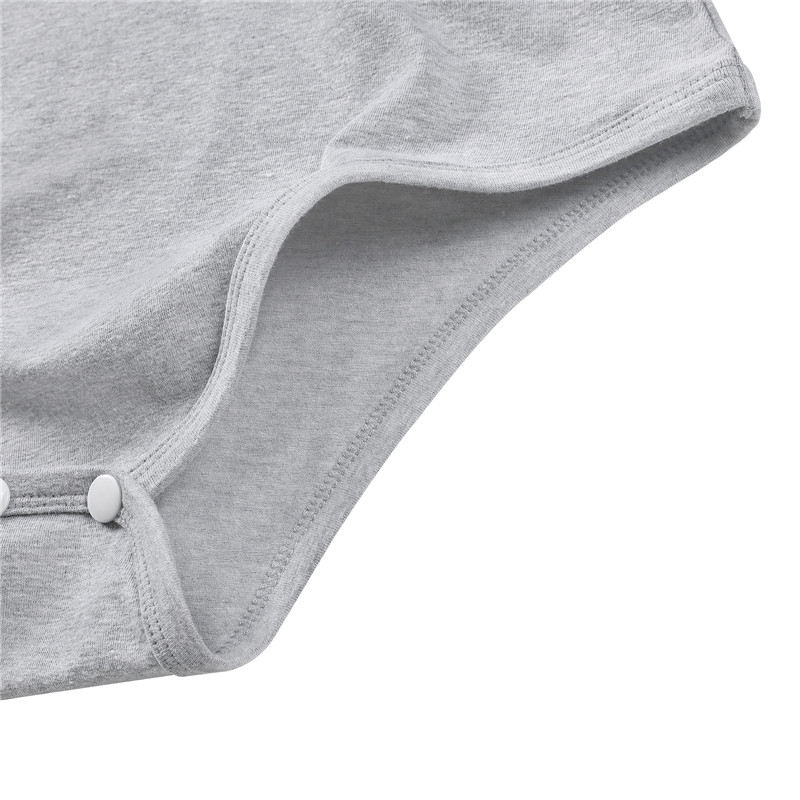 Collared Onesie Grey