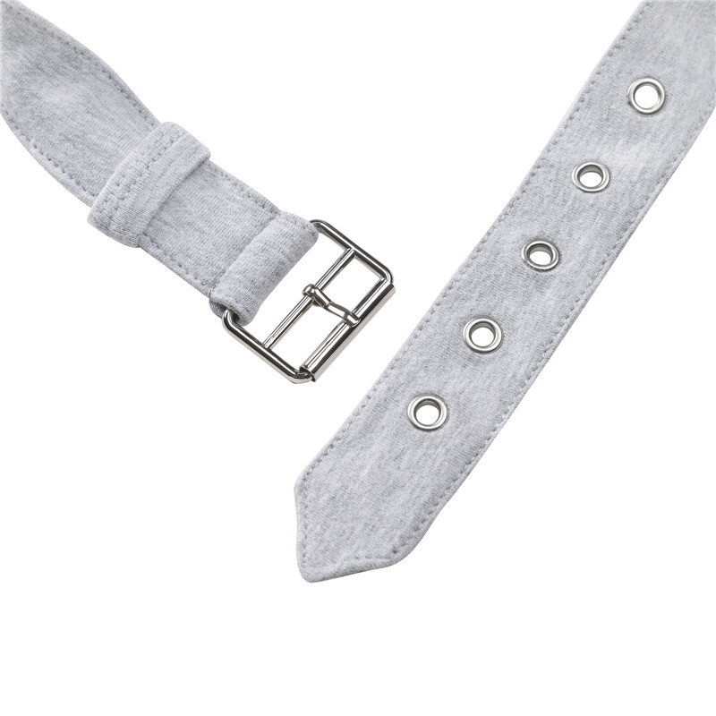 Heartbreaker Collared Onesie Grey