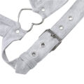 Heartbreaker Collared Onesie Grey