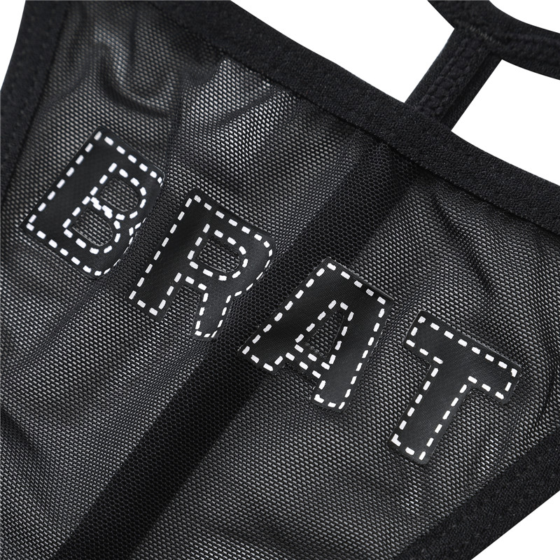 Bratty Bralette Thong Lingerie Set