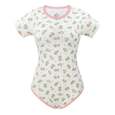 Cottagecore Daisies Onesie Bodysuit