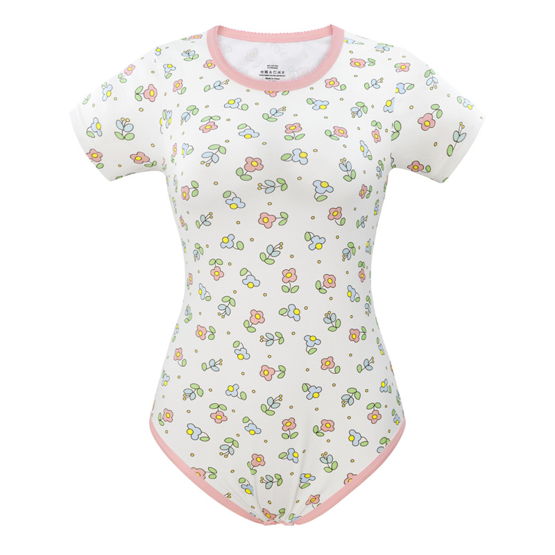 Cottagecore Daisies Onesie Bodysuit