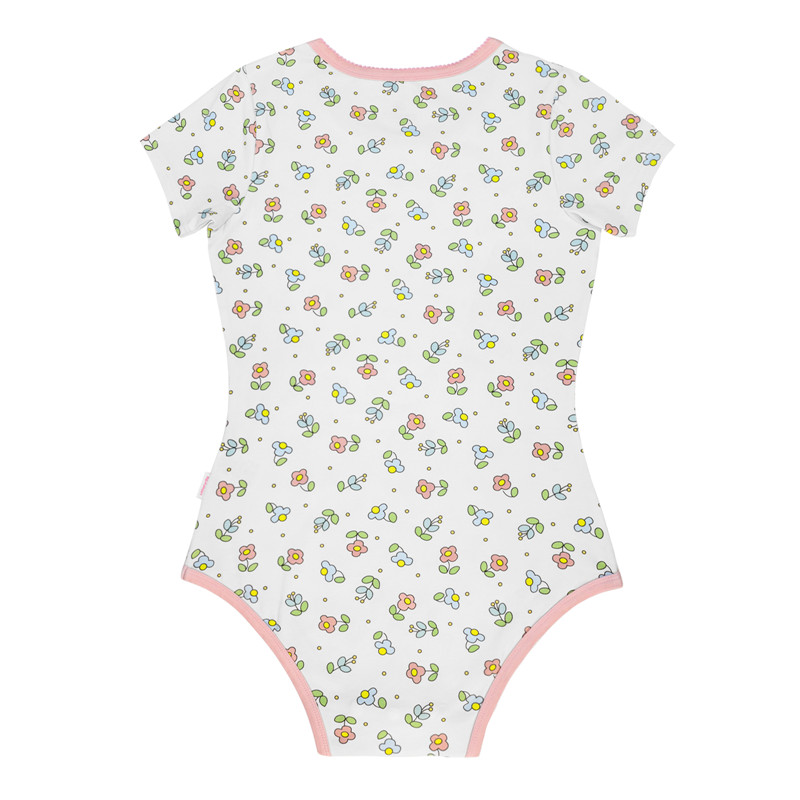 Cottagecore Daisies Onesie Bodysuit