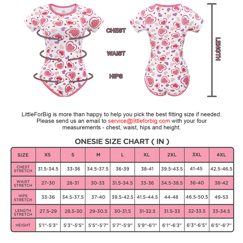 Lovely Hearts Onesie Bodysuit
