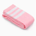 Knee High School Girl Long Striped Tube Socks – White & Pink