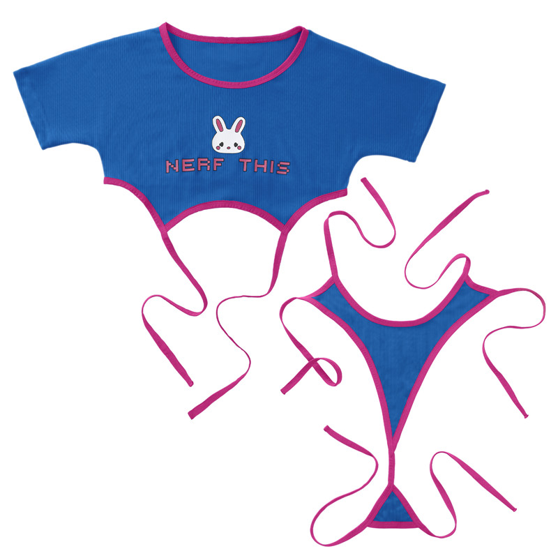 Bunnywatch gamer Egirl Bodysuit