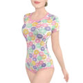 Candy Hearts Onesie Bodysuit