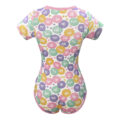 Candy Hearts Onesie Bodysuit