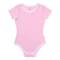 Precious Ruffled Bow Detachable Bib Onesie