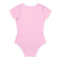 Precious Ruffled Bow Detachable Bib Onesie