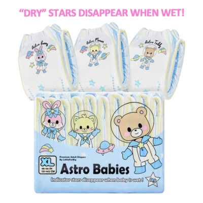 Astro Babies Adult Diapers 10 Pieces Pack(M)/(L)/(XL)