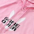 Bunnywatch Cosplay Hoodie Sweater Pink