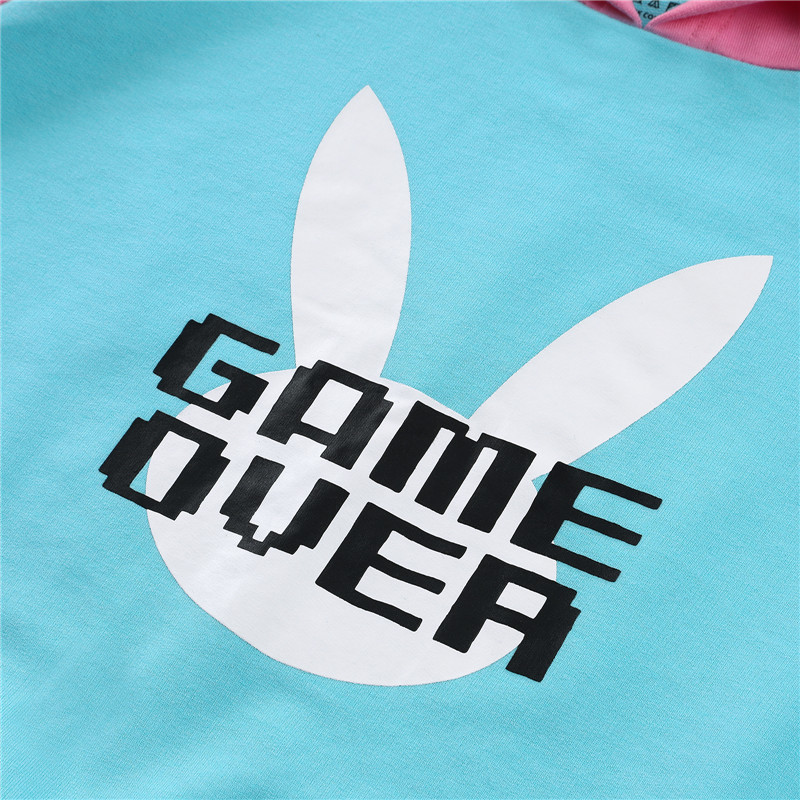 Bunnywatch Cosplay Hoodie Sweater Blue