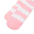 Knee High School Girl Long Striped Socks – Pink and Black