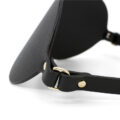 Bondage Restraints Faux Leather Blindfold