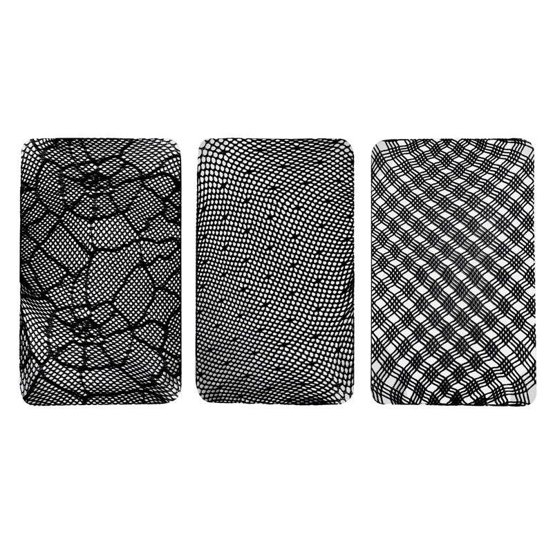 High Waist Tights Fishnet Mesh Net Stockings 3 Pairs