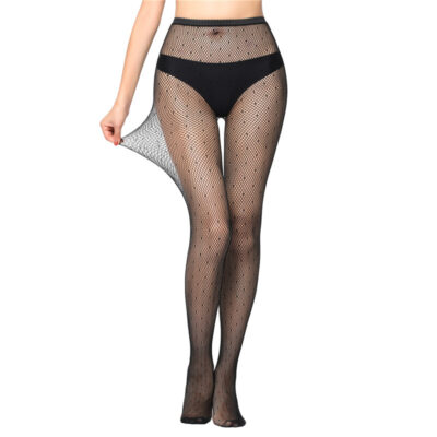 High Waist Tights Fishnet Mesh Net Stockings