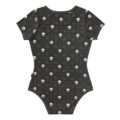 Goth Plaid Onesie Bodysuit