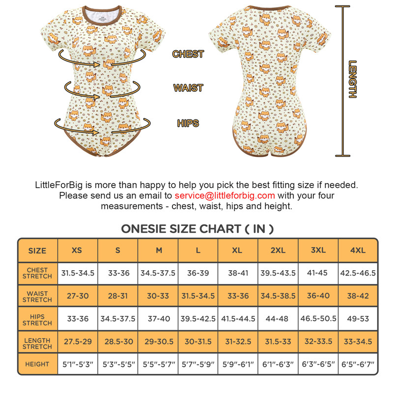 Forest Fox Onesie Bodysuit