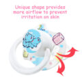 Gen2 BigShield Pacis Vintage Baby Pattern Blue Elephant