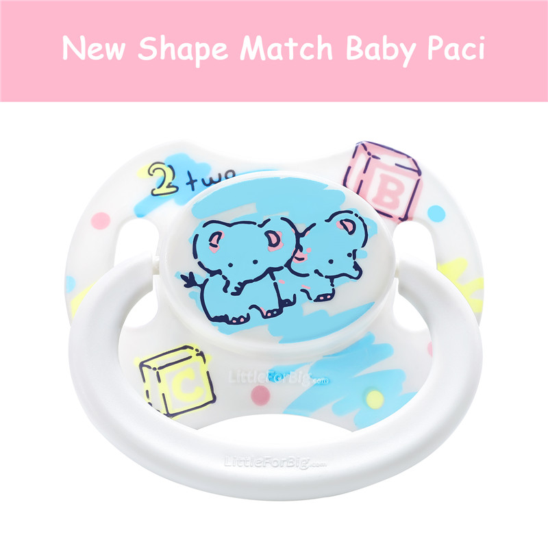 Gen2 BigShield Pacis Vintage Baby Pattern Blue Elephant