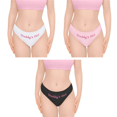 Daddy's Girl Sexy Thong Panties Set
