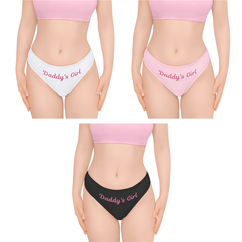 Daddy&apos;s Girl Sexy Thong Panties Set
