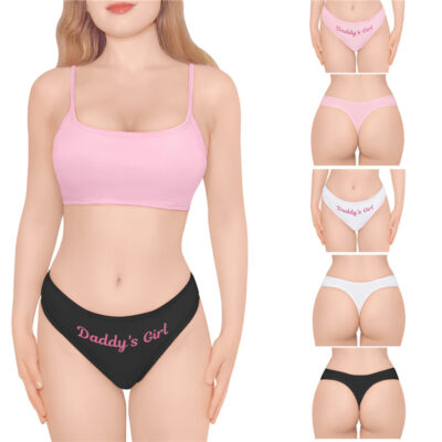 Daddy's Girl Sexy Thong Panties Set