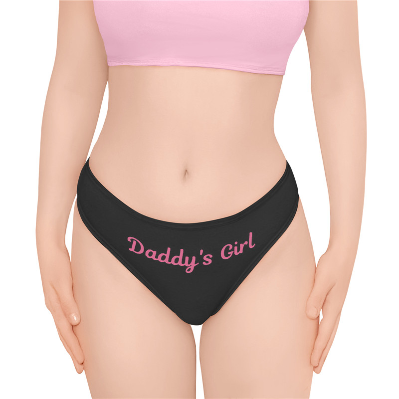 Daddy&apos;s Girl Sexy Thong Panties Set